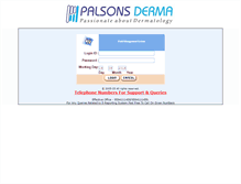 Tablet Screenshot of palsonsonline.com